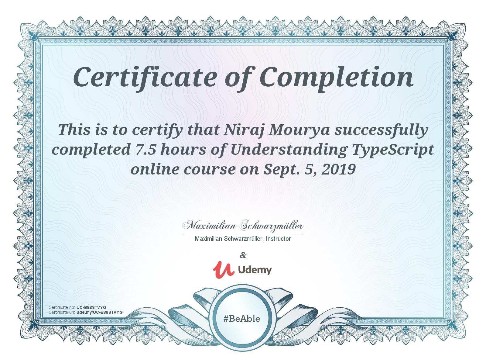 Understanding TypeScript Certification
