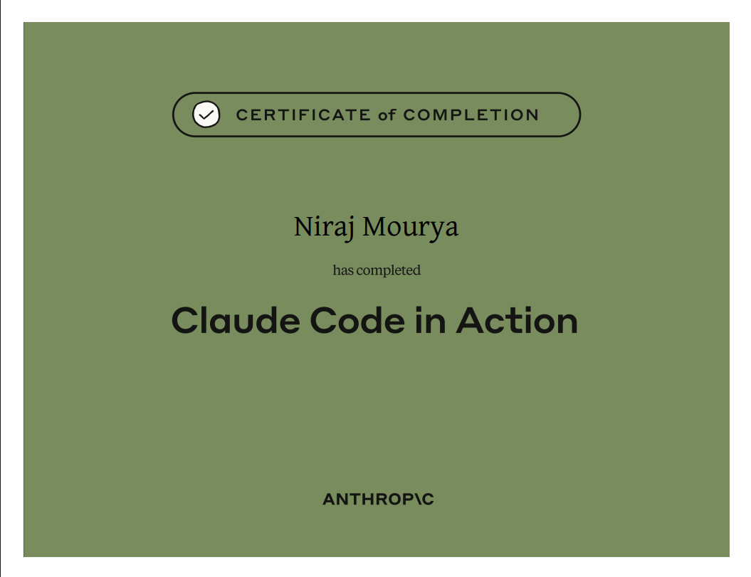 Claude Code in Action Certification