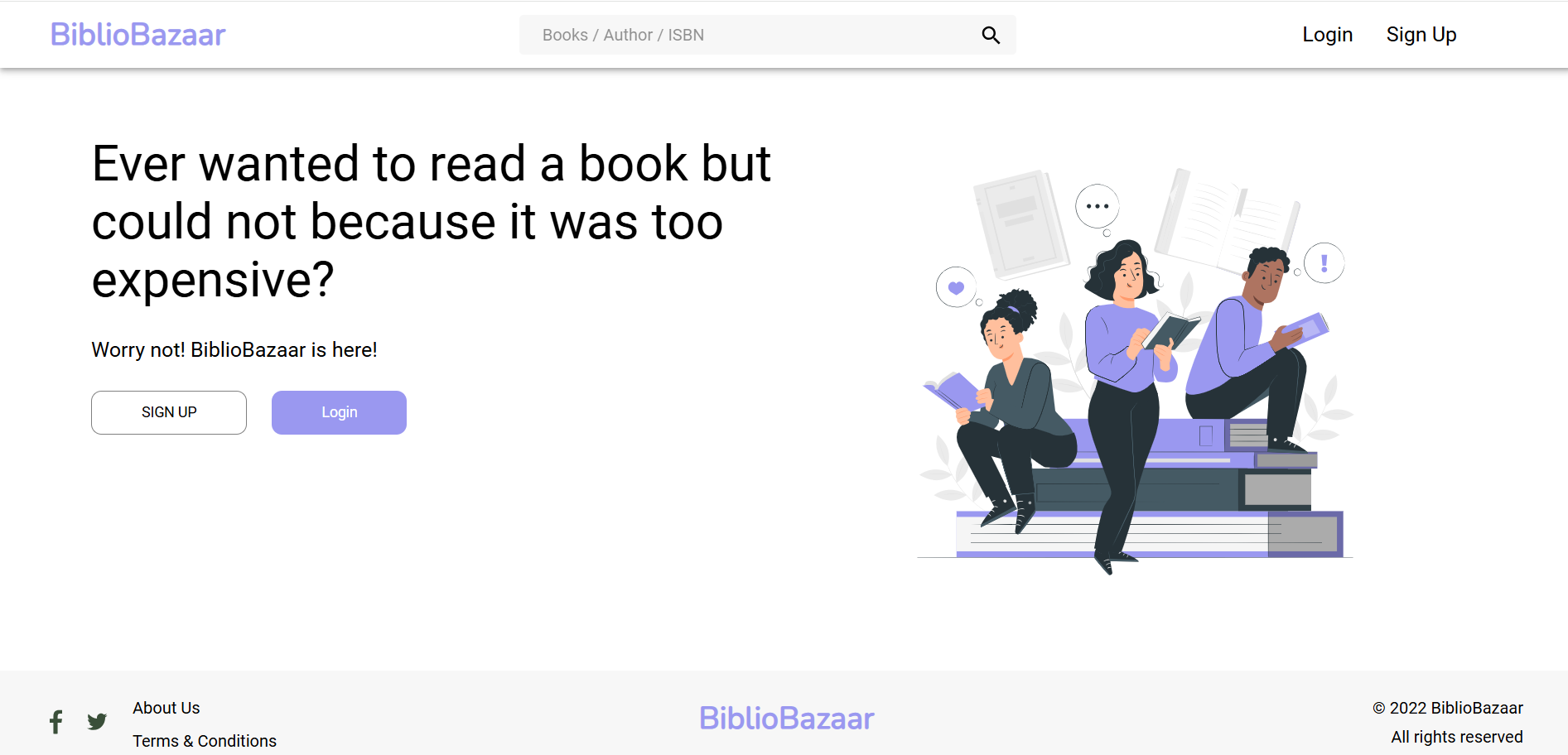 Bibliobazaar preview